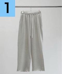 ancellm DAMAGE SWEAT PANTS EX