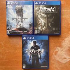 PS4 スターウォーズ・バトルフロント フォールアウト4 アンチャーテッド