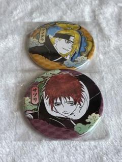 NARUTO デイダラ サソリ コレクション缶バッジ
