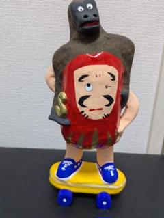 スケボーだるまアートラグ