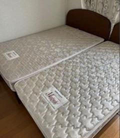 ⭐︎【破格】⭐︎組み立て簡単シモンズ　セミダブル定価20万　中古　分解発送 ⭐︎【破格】⭐︎組み立て簡単シモンズ セミダブル定価20万 中古