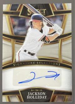 PANINI jackson holliday ホリデイ auto サインのサムネイル