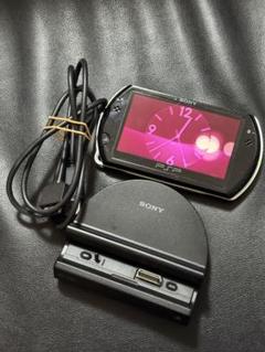 PSPgo PSP-N1000 PW 16G ブラック pspgoクレードル