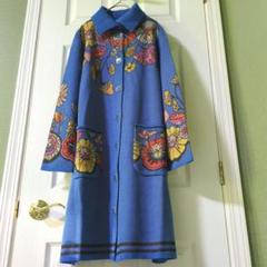 【専用】◎未使用　アルベロベロ　オレボレブラ　ロングコート　ブタさん　黒✕青系 専用】◎未使用 アルベロベロ オレボレブラ ロングコート ブタ