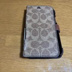 コーチ 手帳型ケース ブラウン iPhone11