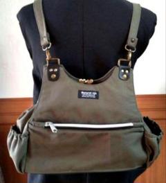 ♡まゆりーな♡ビックサイズ両面表面2weyあおりがま口リュックハンドメイド ♡まゆりーな♡様専用ビックサイズ両面表面2weyあおりがま口