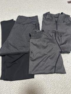 グレー スポーツウェアセット 3点セットMサイズ