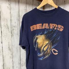 Reebok NFL チームTシャツ　BEARS ビックプリント　ストリート古着