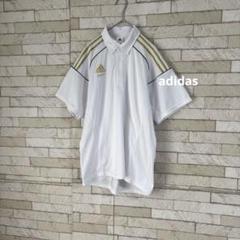 adidas アディダス ポロシャツ ベースボール ゴルフ ホワイト スポーツ