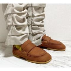 【Dries Van Noten】 カーフへアローファー ブラウン メンズ*DRIES VAN NOTEN* カーフヘアローファー ブラウン