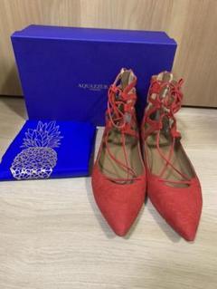 【新品・レア】AQUAZZURA アクアズーラ レースアップ 刺繍 パンプス DEUXIEME CLASSE - 【新品未使用】Aquazzura アクアズーラ