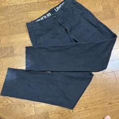 強ストレッチ　UNDER ARMOUR 黒 パンツ 32/34