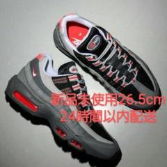 新品未使用26.5cmNIKEエア マックス95エッセンシャルトラックレッド