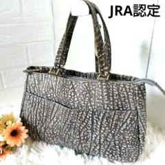 JRA認定　アンテロープ　アンティロープ　レザー　ハンドバッグ　エキゾチック
