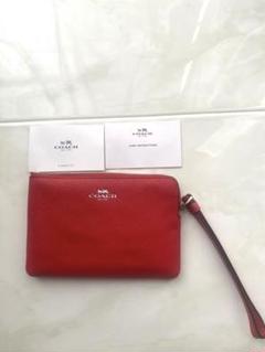 美品】COACH コーチ ワンハンドバッグ アクセサリーポーチ