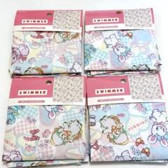SWIMMER スイマー ランチョンマット 生地 4枚セット　　ハギレ　ハンドメ SWIMMER スイマー ランチョンマット 生地 4枚セット ハギレ
