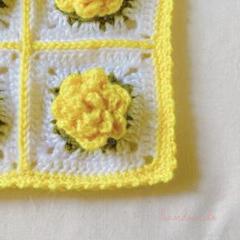 AIKA様 薔薇 マルチカバー ハンドメイド （リボンで遊ぼう