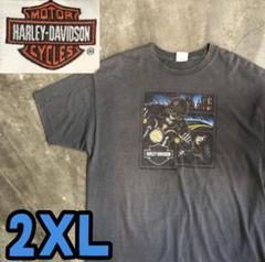 7T5787 HARLEY-DAVIDSON プリントTシャツ ビッグサイズ