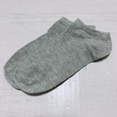 靴下　グレー　21cm