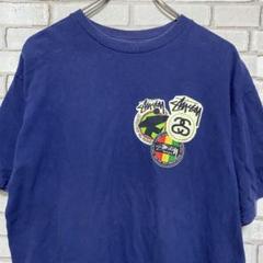 STUSSY ステューシー ステッカープリント Tシャツ Mサイズ