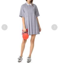 美品　メゾンキツネ　ハイネック　ワッフルニット　長袖膝丈ワンピース　総柄 2025年最新】MAISON KITSUNE レディース ひざ丈ワンピースの人気