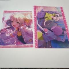 プロセカ　こはね　クリアファイル、下敷きセット