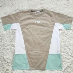 フィラFILA　スリーカラーTシャツメンズ