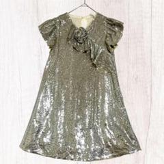 ZARA ザラ　子供用パーティドレス　140 スパンコール　ワンピース