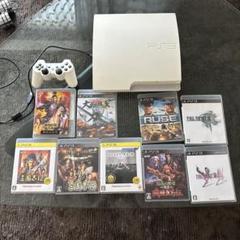 PS3 本体 ホワイト + ゲームソフト9本