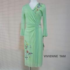 VIVIENNE TAM ラップ風ワンピース 38 - メルカリ