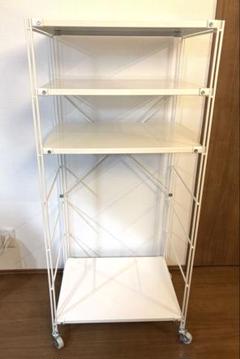 【無印良品】スチールユニットシェルフ（ライトグレー／中サイズ）