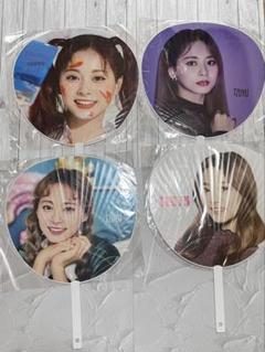 ツウィ　うちわ　セット　ストラップ付き TWICE Tzuyu ツウィ うちわセット TWICE うちわ 公式グッズ