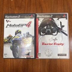 PS2ソフト　2個セットMotoGP4&TouristTrophy