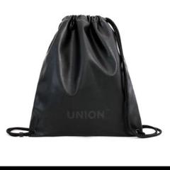 UNION magazine ナップサック　ブラックスワン UNION MAGAZINE×大串麻里奈 ナップサック エムズブラックスワン