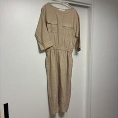 COLLAGE GALLARDAGALANTE カットソーワンピース ベージュ