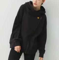 呪術廻戦 アースミュージックアンドエコロジー 呪術高専校章刺繍ライダースパーカー 呪術廻戦＞呪術高専 校章刺繍ライダースパーカー ブラック