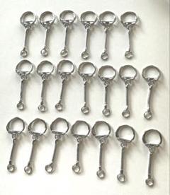 キーホルダー金具 20個