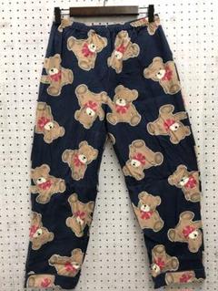 レトロ メルヘン ファンシー ロマンチック古着 テディーベア パジャマパンツ