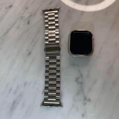 Apple Watch用 ステンレススチールバンド シルバー