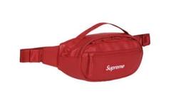 美品　【Supreme】Leather Waist Bag REDのサムネイル