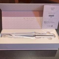 【ほぼ未使用品】KINUJO ストレートヘアアイロン ホワイト ストレートヘアアイロン（ホワイト） | キヌージョ | DS200