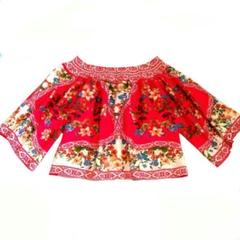 新品！！ANAPmimpi❤花柄オフショル2waトップス❤ボタニカル❤平成ギャル