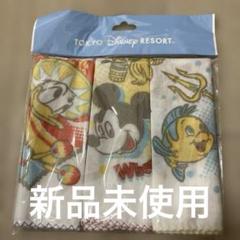 新品未使用　東京ディズニーリゾートか限定　ガーゼハンカチ 3枚セット　ミッキー