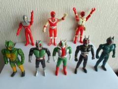 （仮面ライダーフィギュア ５体セット）＋（その他３体）