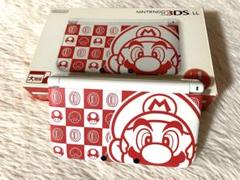 3DSLL マリオホワイト フィルム&タッチペン付