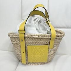 LOEWE ロエベ バスケットバッグ かごバッグ スモール イエロー
