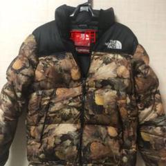 極美品 supreme north face 枯葉ヌプシ M