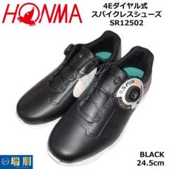 ゴルフシューズ ホンマ 本間ゴルフ SR12403 4E BLK 26.5㎝ シューズ,<font color=#ff0000><b><u>[20％OFF] </font></b></u