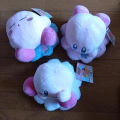 カービィ 雲のベッドぬいぐるみ 全３種✖️2セット計6点 星のカービィ雲のベッドのぬいぐるみ全3種 - メルカリ
