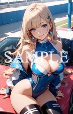 ☆高画質 アート ポスター A4 セクシー 同人 イラスト 美女 R012